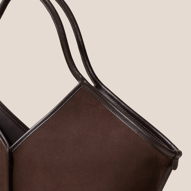 Hereu - Sac Callela suede - Marron