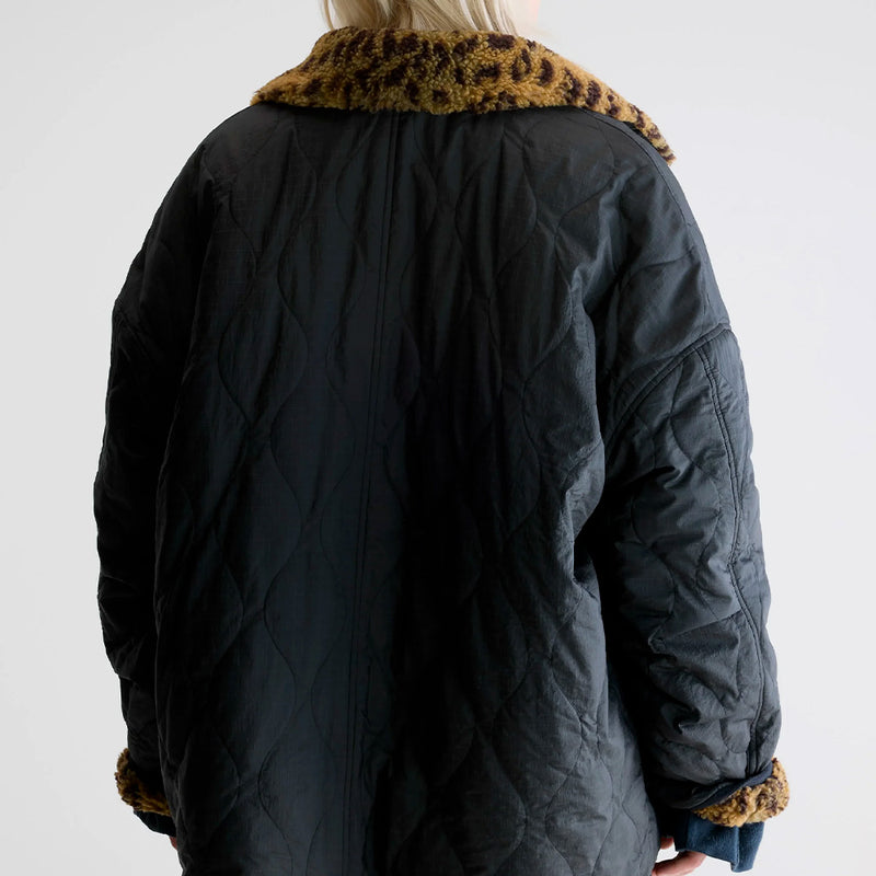 Bellerose - Veste teddy Hampton - Sable & Noir