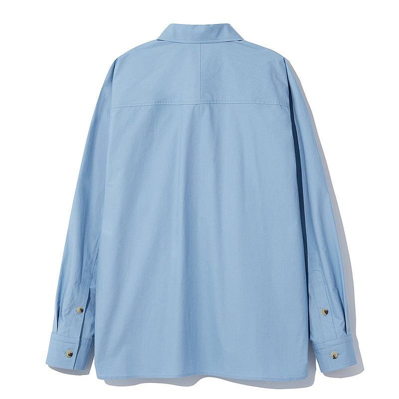Le 17 septembre - Chemise Raglan - Bleu
