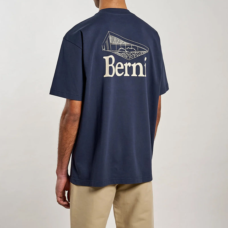 Berni - T-shirt Landmark - Marine