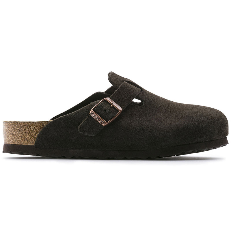 Birkenstock - Sabots Boston - Lit de pied souple - Mocha