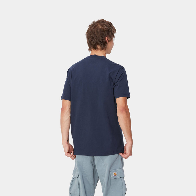 Carhartt WIP - T-Shirt Fun Run - Bleu