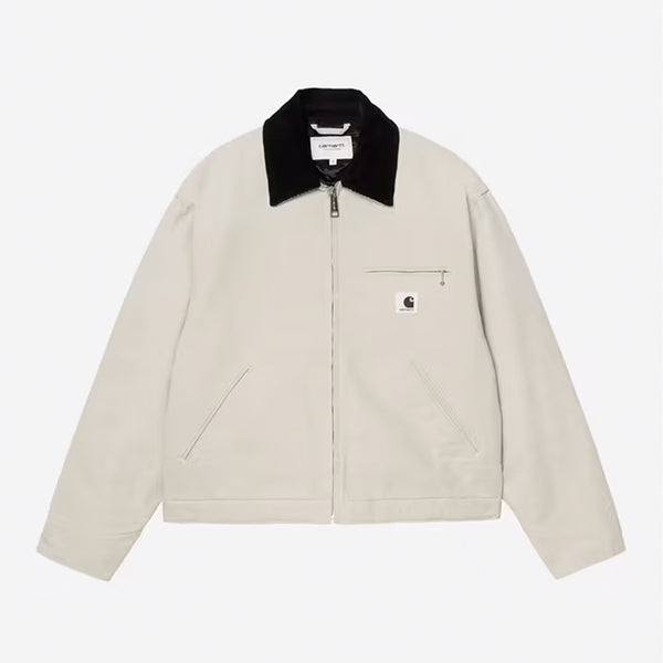 Carhartt WIP - Veste OG Detroit - Fleur De Sel / Black, Stone canvas