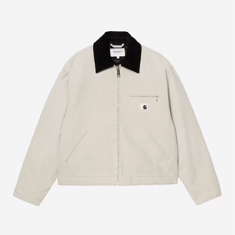 Carhartt WIP - Veste OG Detroit - Fleur De Sel / Black, Stone canvas