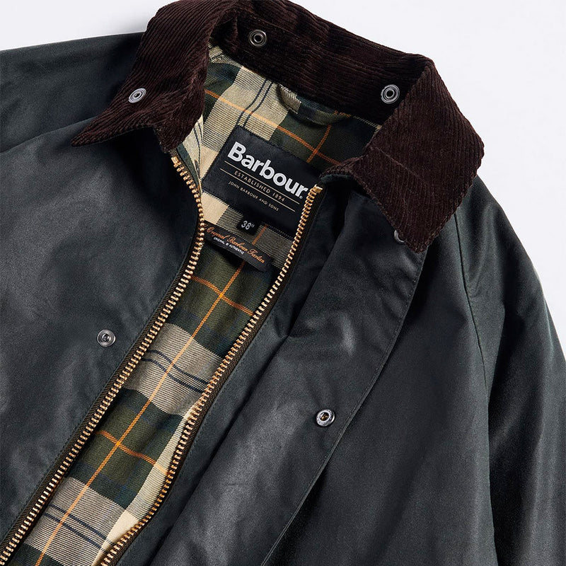 Barbour - Veste Exmoor Wax - Sage