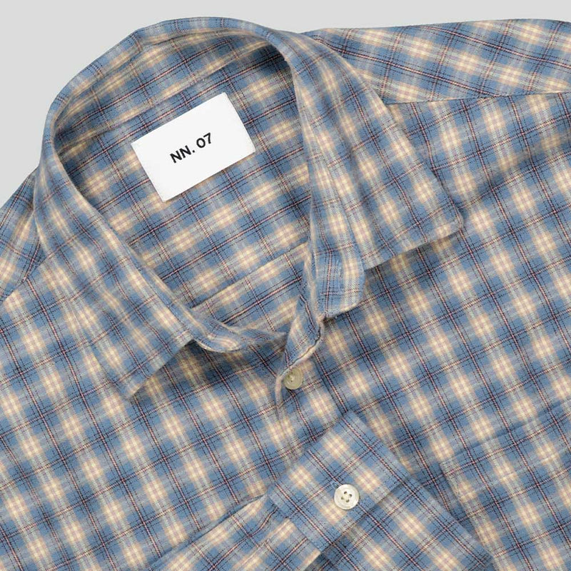 NN07 - Chemise Deon - Bleu Carreaux