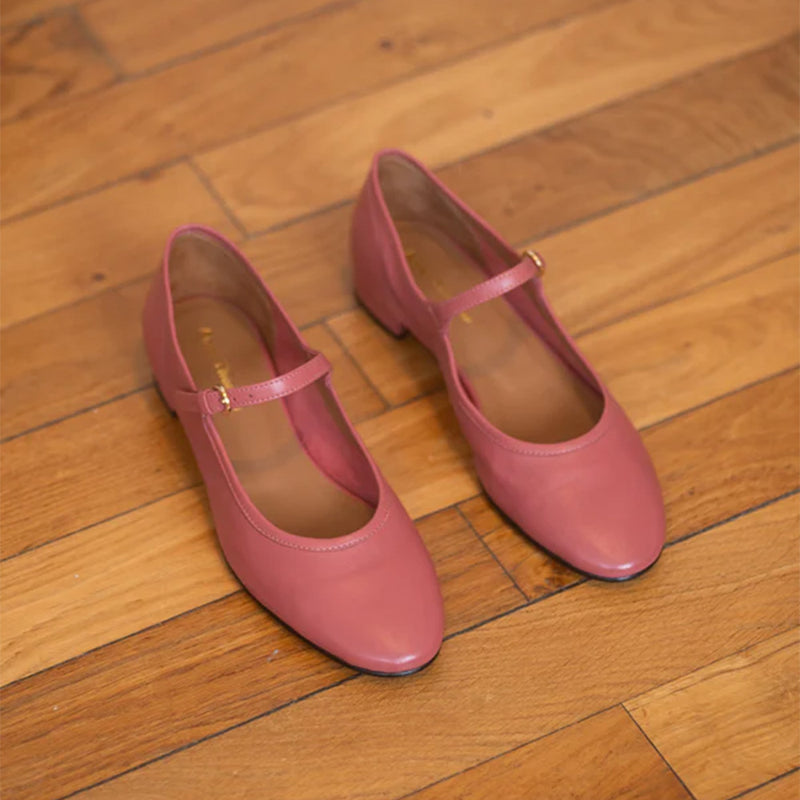 Anne Thomas - Ballerines Fantastica - Rose Barocco