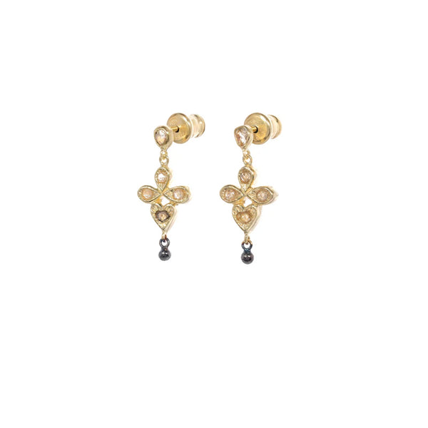 Marie Laure Chamorel - Boucles d'oreilles n°909 - Bicolore