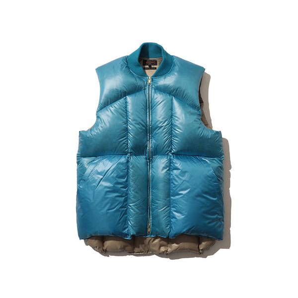 Beams Plus - Doudoune sans manches - Bleu