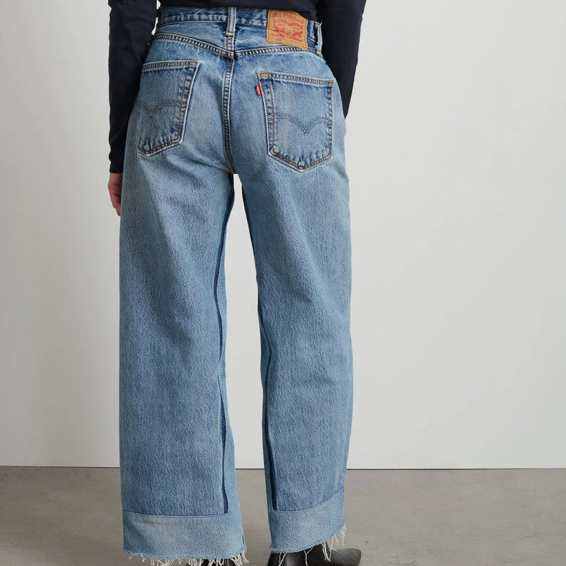 B Sides - Jeans Reworked Culotte - Vintage Indigo