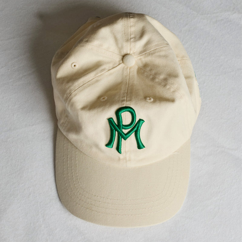 Merci - Casquette MP - Ecru & Vert