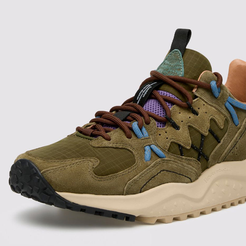 FLOWER MOUNTAIN - Baskets Yamabushi Uni Suede Nylon - Gris