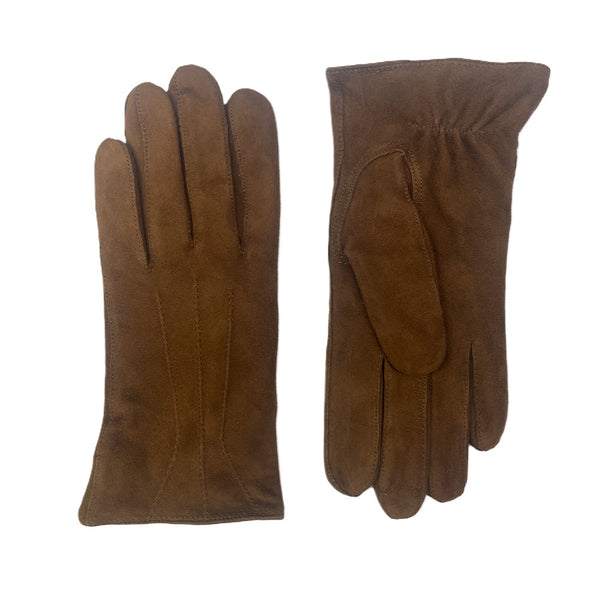 Milona - Gants Agneau Suède - Tabac
