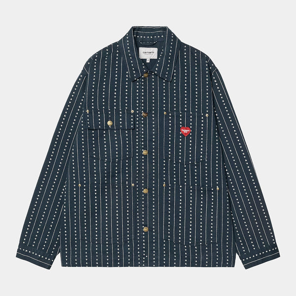 Carhartt WIP - Manteau Drewe - Bleu