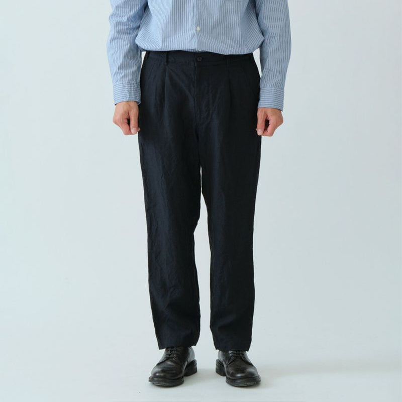 Sage de Cret - Pantalon Pinces Oxford - Marine