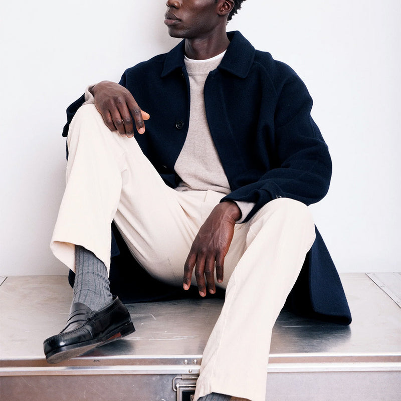 Hartford - Manteau Graig - Bleu Marine