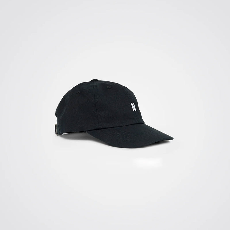 Norse Projects - Casquette Twill Sports - Noir