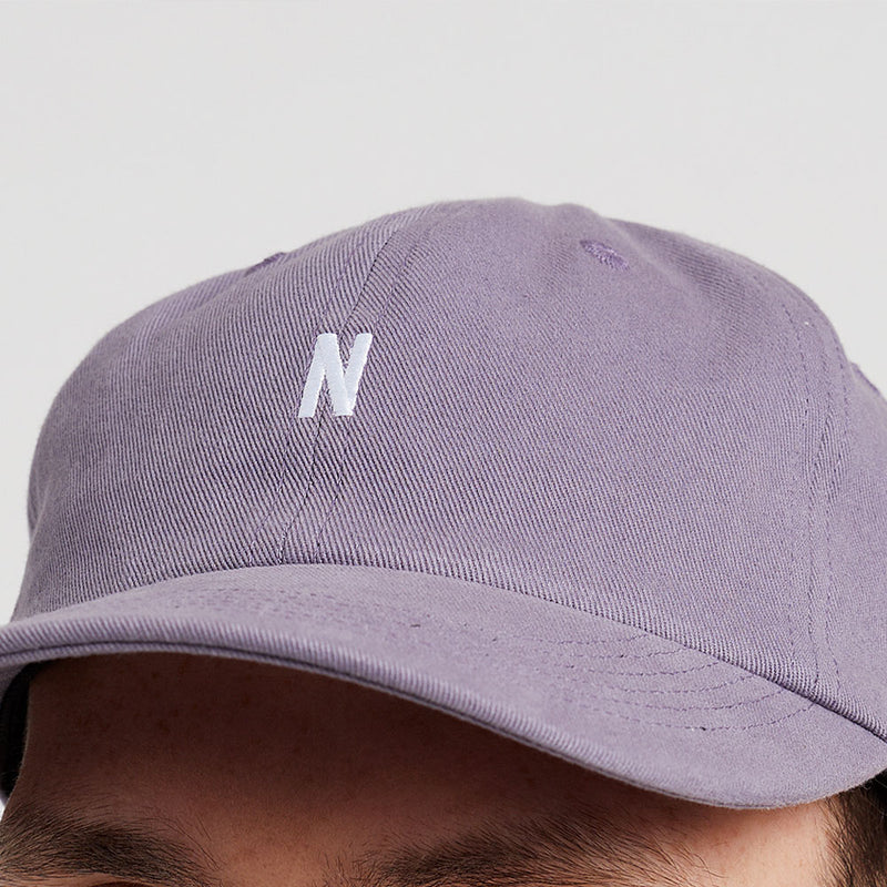 Norse Projects - Casquette Twill Sports - Violet