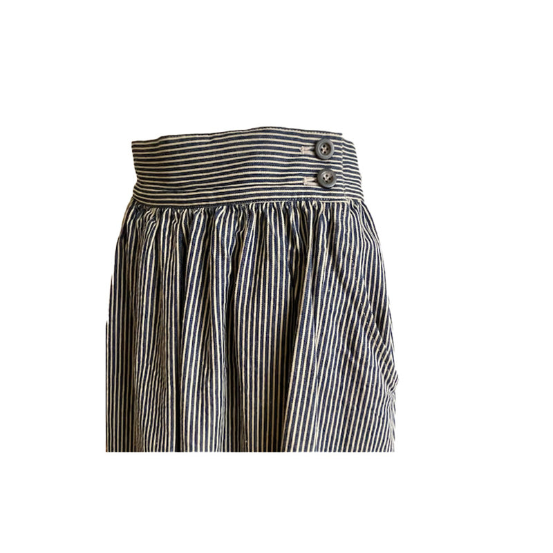 Sarahwear - Jupe Farmers rayée Hickory – Hickory