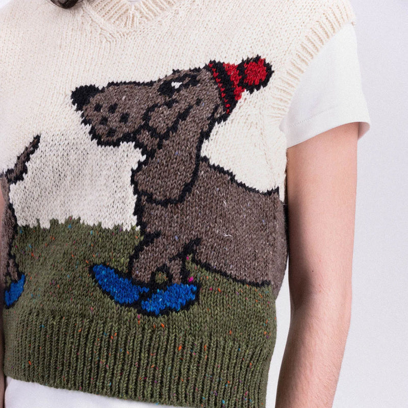 Howlin' - Maille Bumper Lover - Ecru