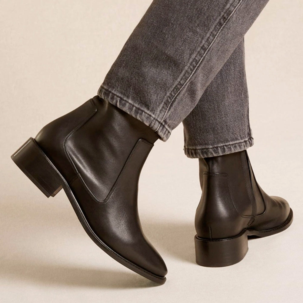 Rivecour Bottines n°67 Noir – Merci Paris