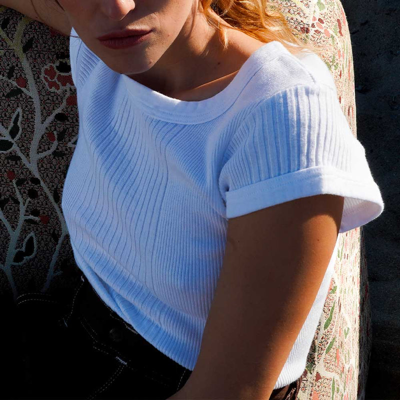 Pure sugar - T-Shirt Chalain - Blanc