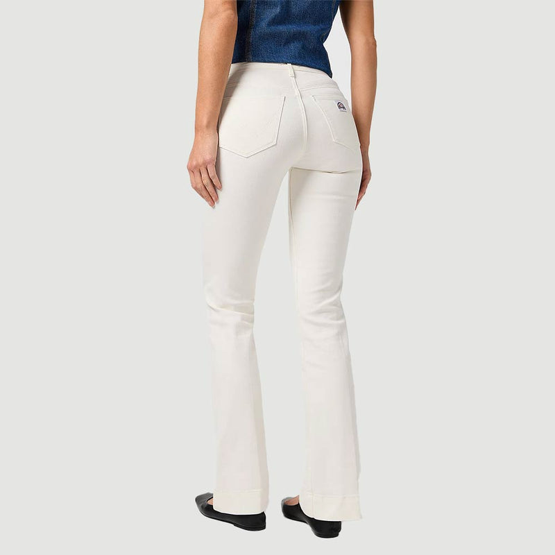 Wrangler - Jeans Flare - Worn White