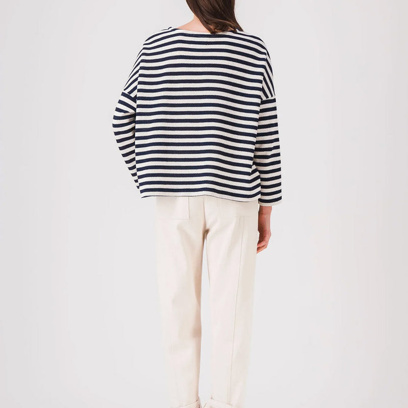 SIXSOEURS - T-shirt Odelie - Marine