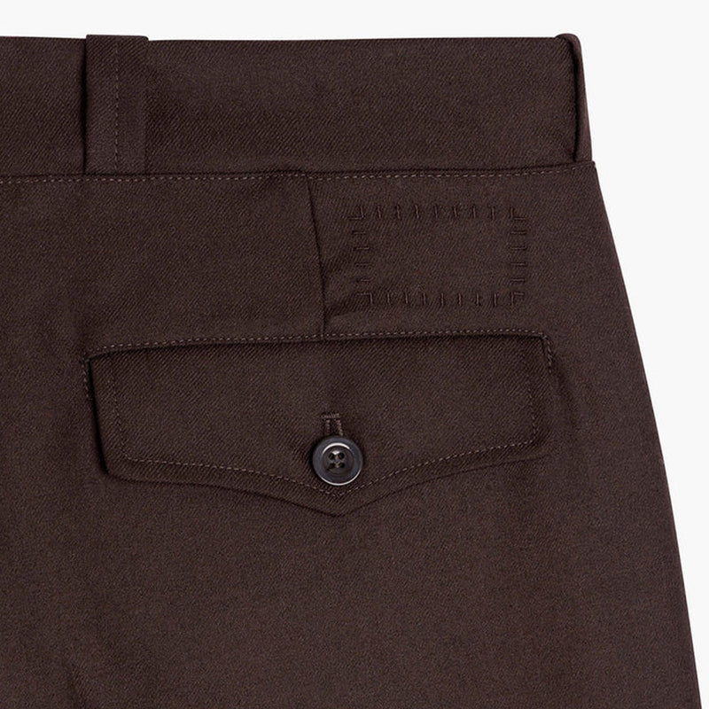 Museum Garments - Pantalon Militaire Français - Marron Foncé