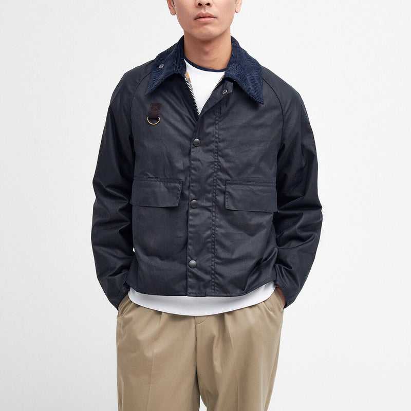 Barbour - Veste Spey Wax - Marine