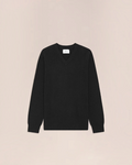 Pull Merci Paris NN.07 Danny noir à col en V en maille chenille douce et extensible
