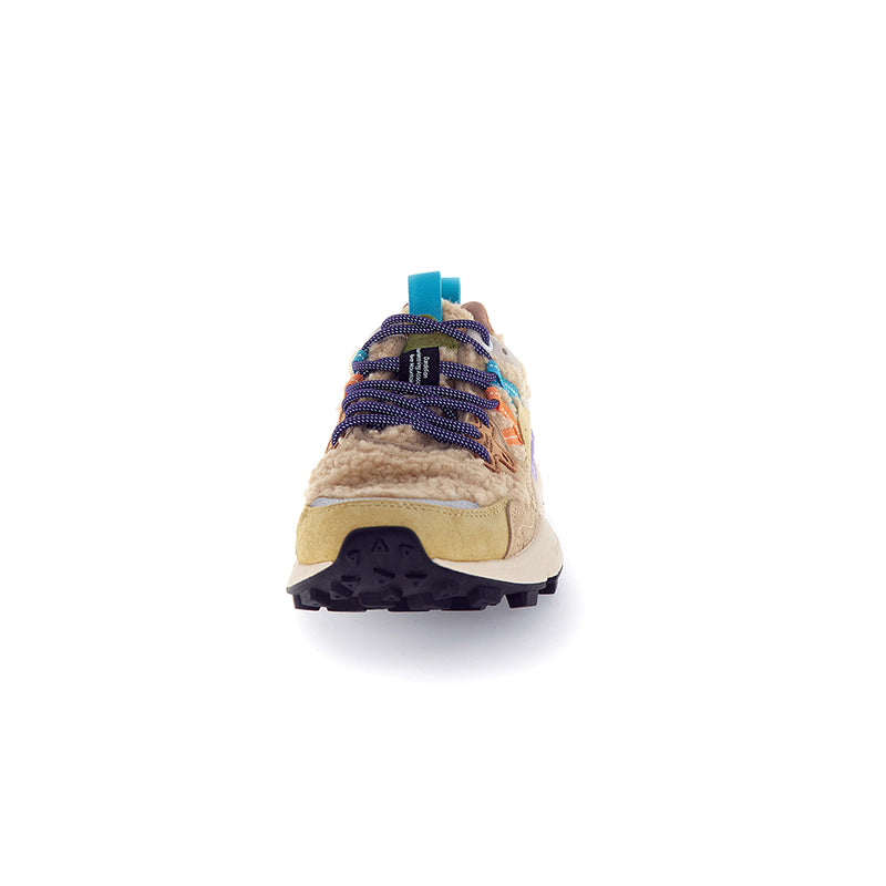 Flower Mountain - Baskets Yamano3 Suède Teddy - Beige