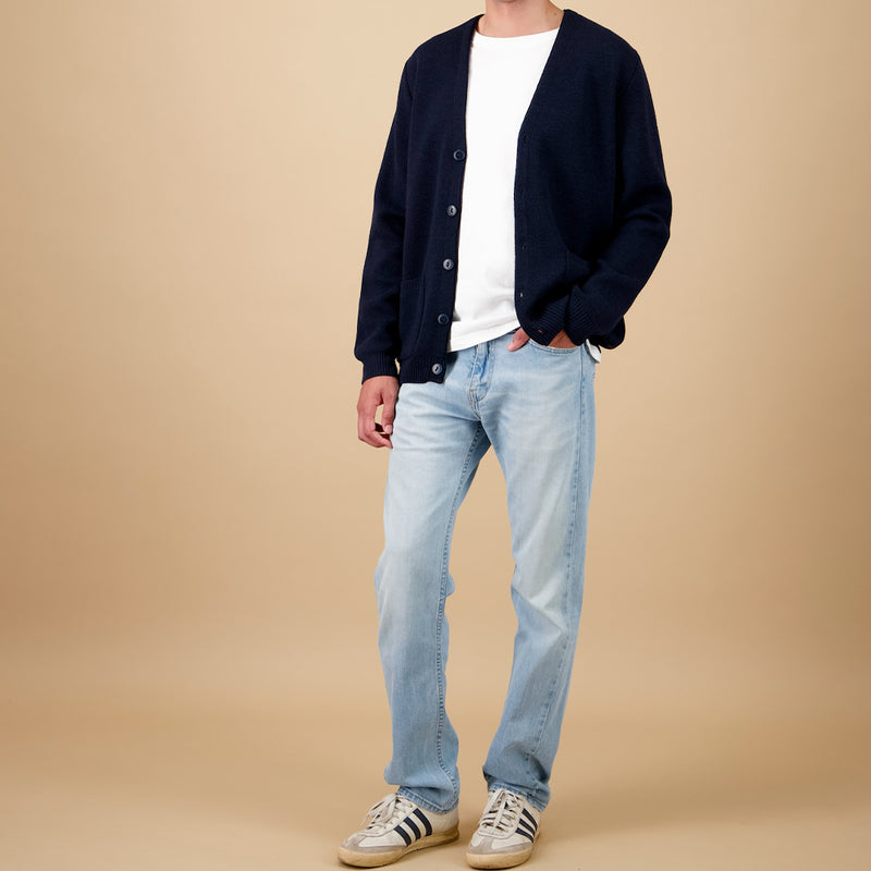 Nitto Knitwear - Cardigan Youri - Marine