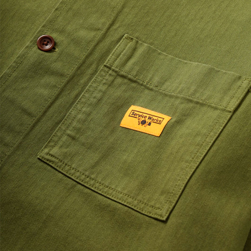 Service Works - Veste à chevrons - Pesto