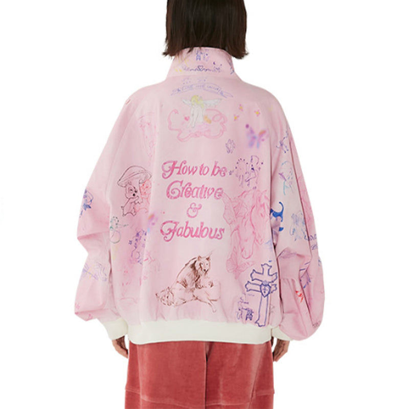 Halfway Native - Veste Moon River - Rose