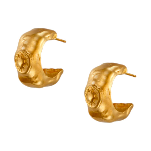 Fontennoy - Boucles d'oreilles Créoles Miraculeuses Maxi - Or