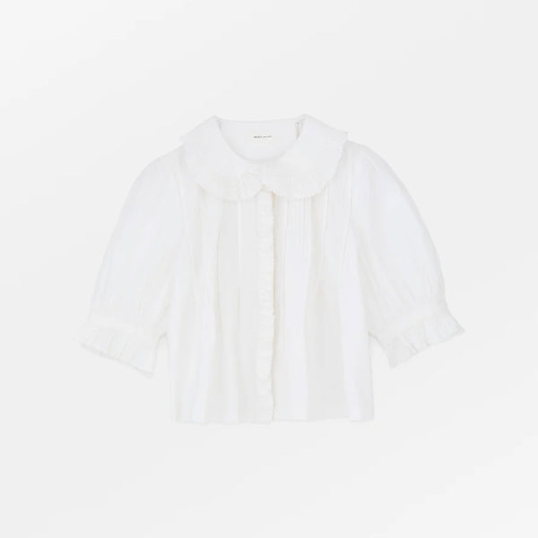 Skall Studio - Blouse Viola - Blanc Optic