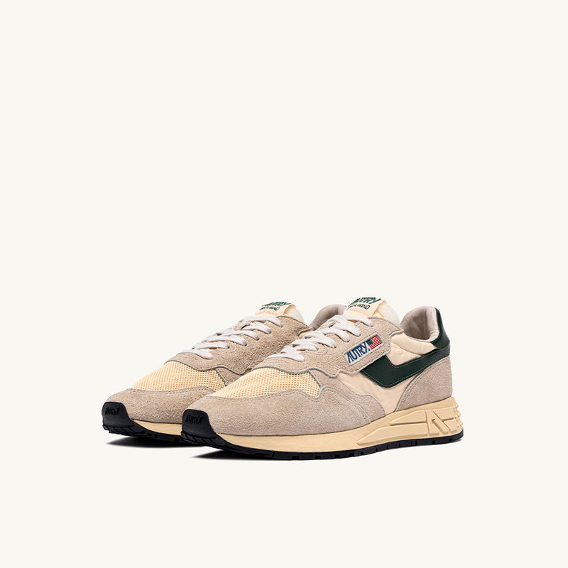 Autry - Baskets Reelwind Low Man Suede - Ecru & Montagne