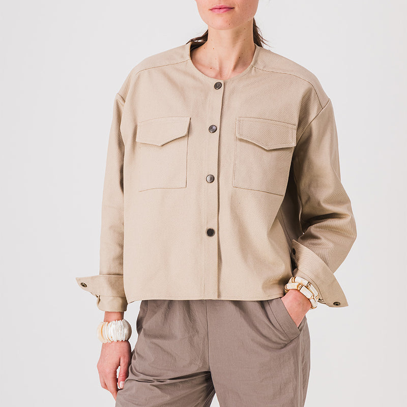 SIXSOEURS - Veste Dolly - Beige