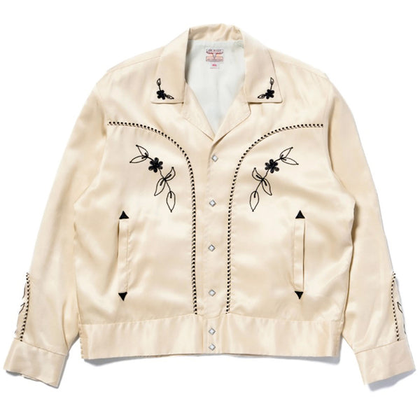 The real McCoys - Veste Western Rayon - Ecru