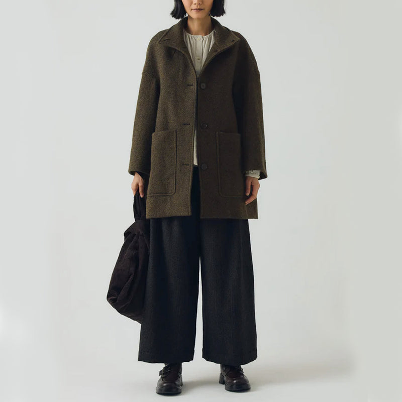 Toast - Manteau Boiled - Olive