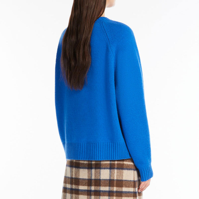 Weekend Max Mara - Pull Gabbia - Bleu