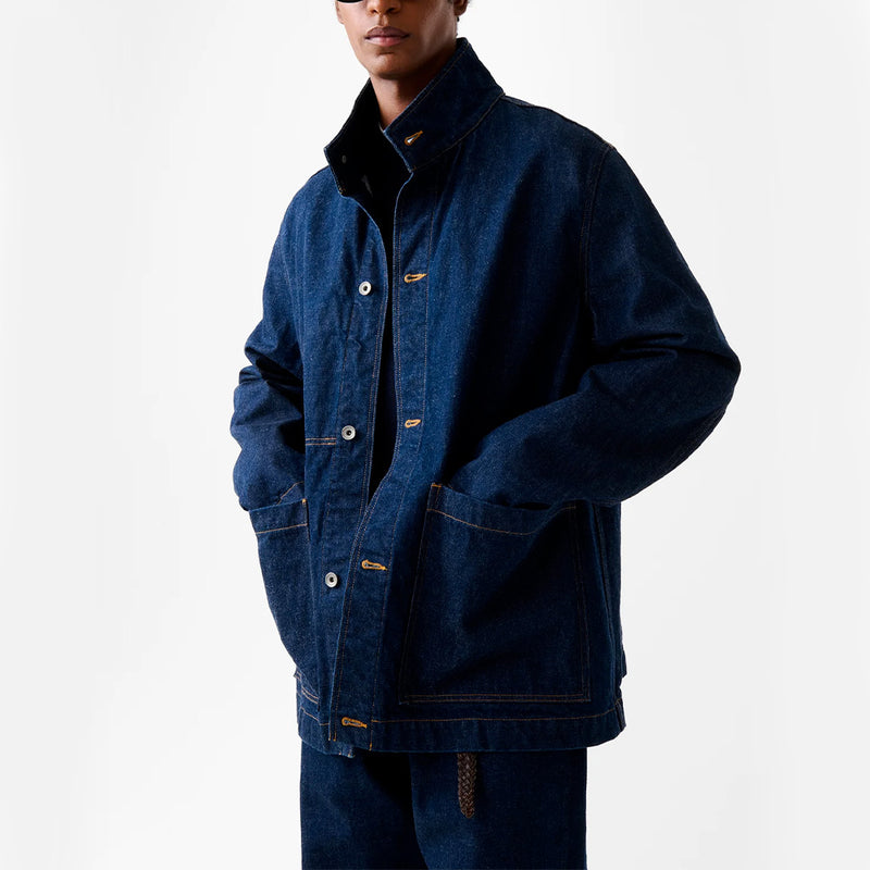 Studio Nicholson - Veste District Denim - Bleu Indigo Wash