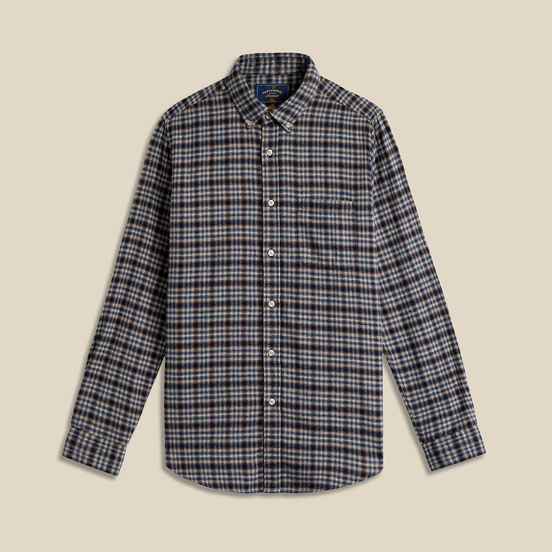 Portuguese Flannel - Chemise Vouga - Bleu