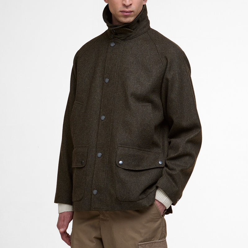 Barbour - Veste Bedale Laine - Olive