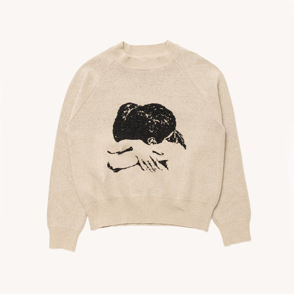 Carne Bollente - Sweater Your Warm Embrace - Beige