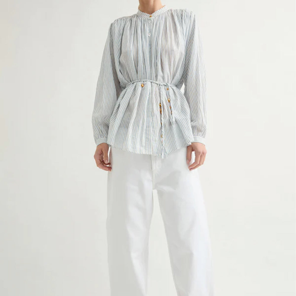 Laurence Bras - Poppy Shirt - Pearl Blue
