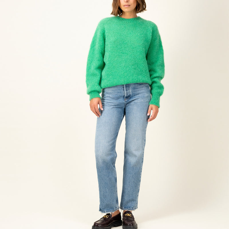 Tricots Jean Marc - Pull Anouch Col Rond - Vert