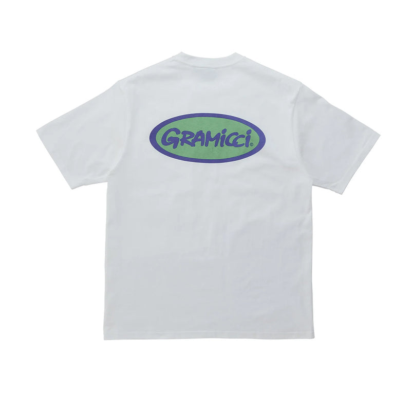 Gramicci - T-shirt Gramicci Oval - Blanc