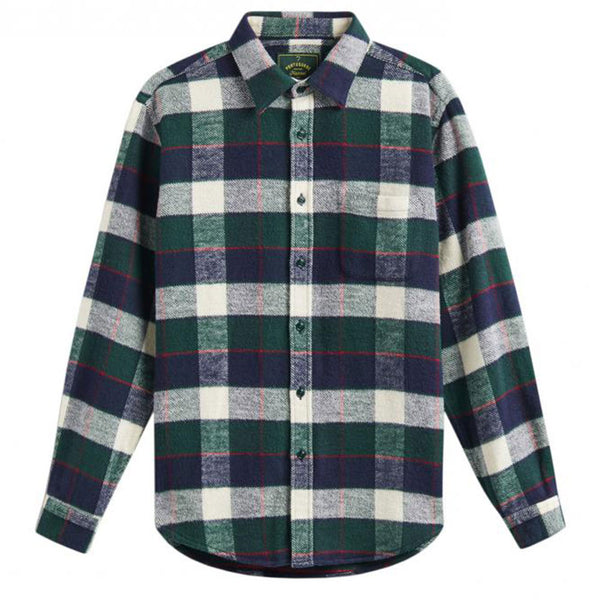 Portuguese Flannel - Chemise Bottle - Vert